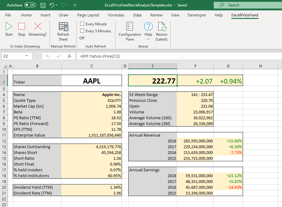 Cheapest Excel 2018