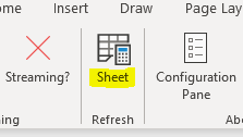 Excel refresh exchange rates from Yahoo Finance