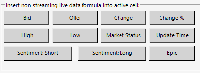 IG Index non-streaming formula shortcut buttons